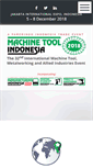 Mobile Screenshot of machinetoolindonesia.com